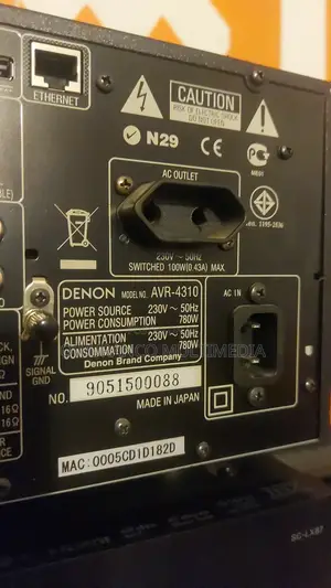 Denon Avr-4310 7.2 Ch 780watt Audio Video Receiver