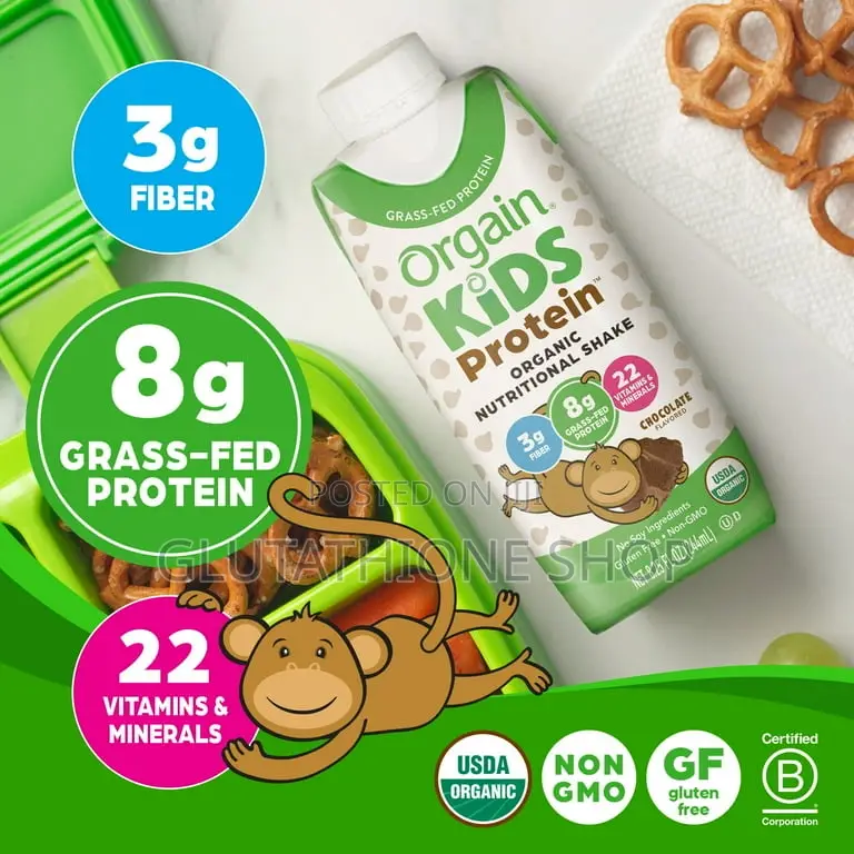 Orgain Organic Kids Nutritional Protein Shake,