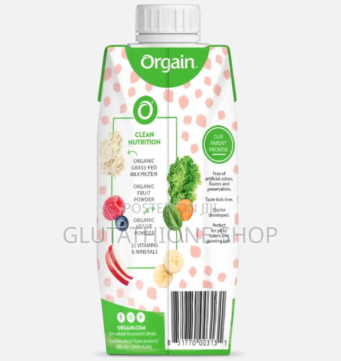 Orgain Organic Kids Nutritional Protein Shake,
