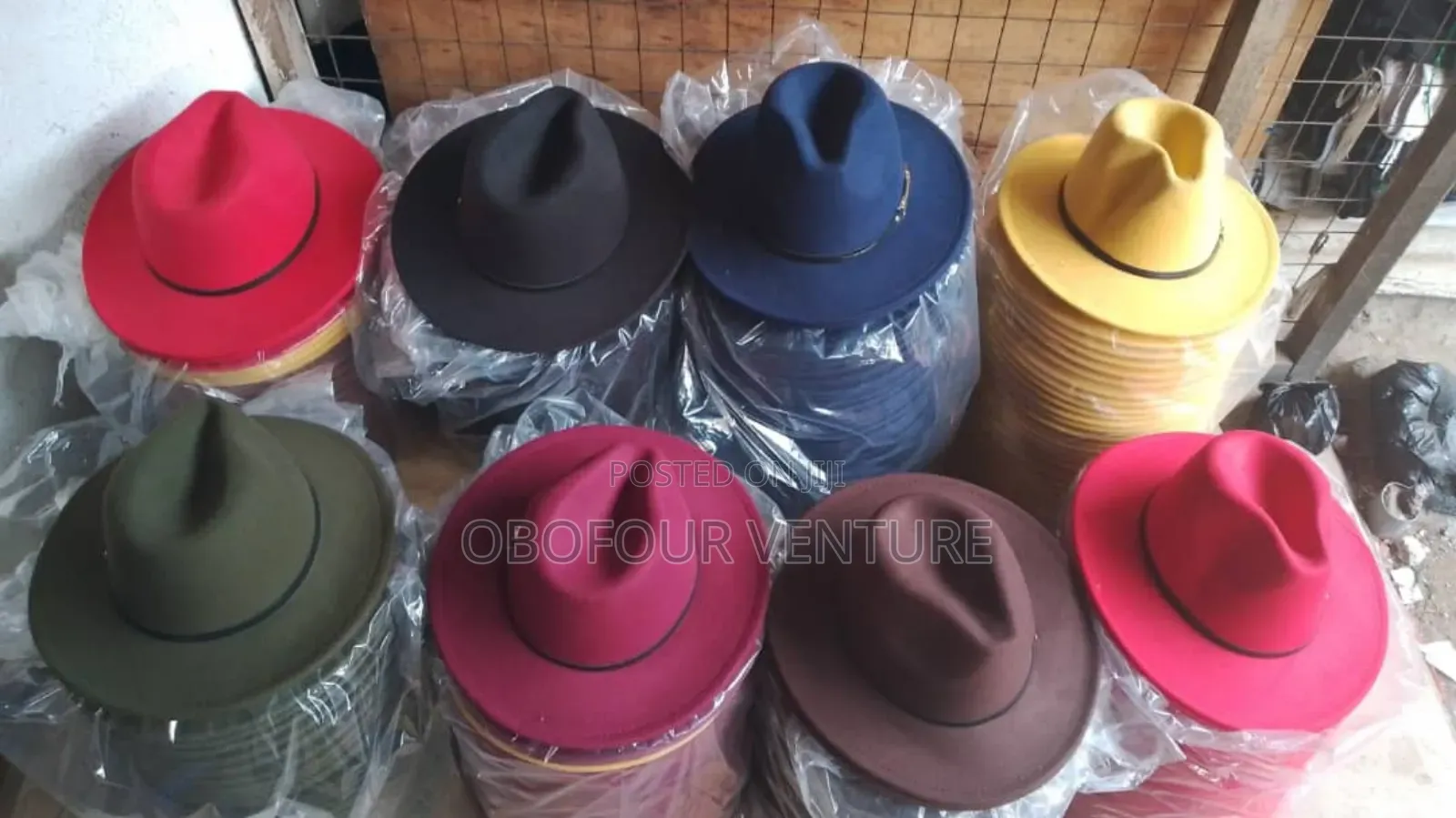 The Fedora Hats Are Available for Sale
