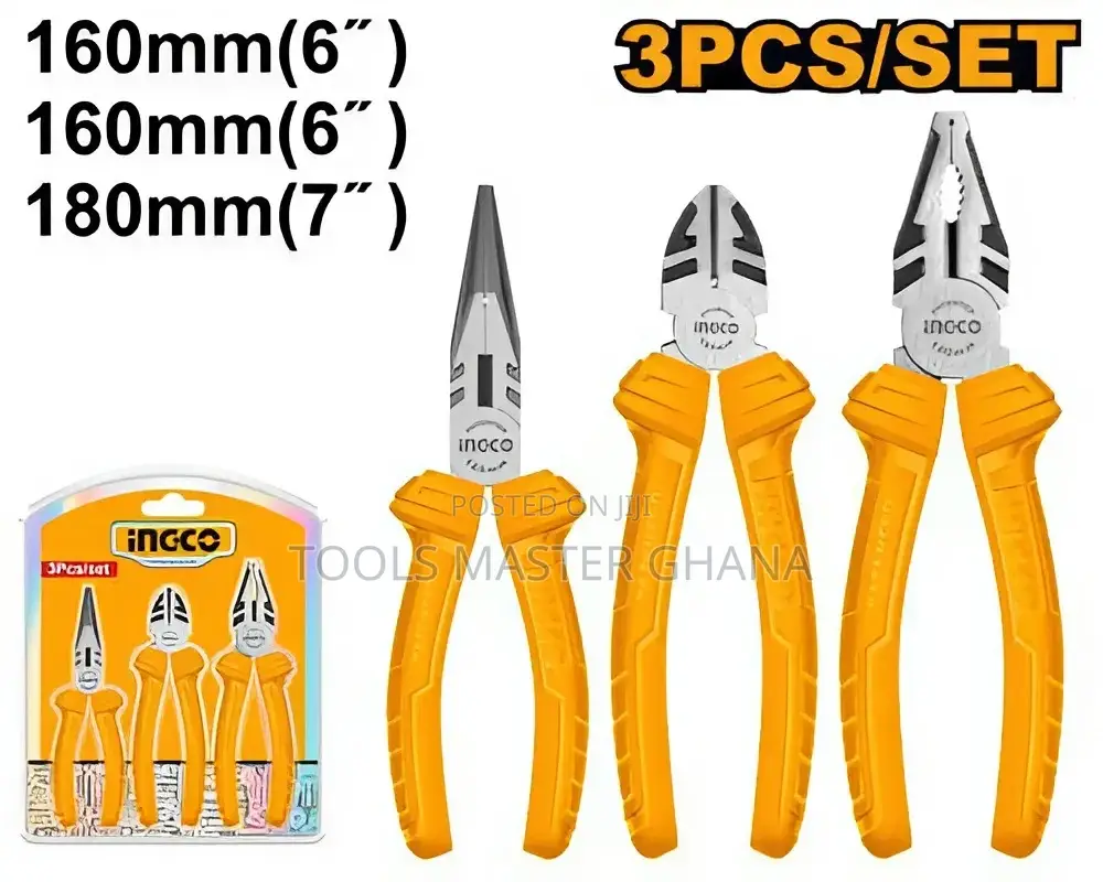 3 Pcs Pliers Set - Hkps08311