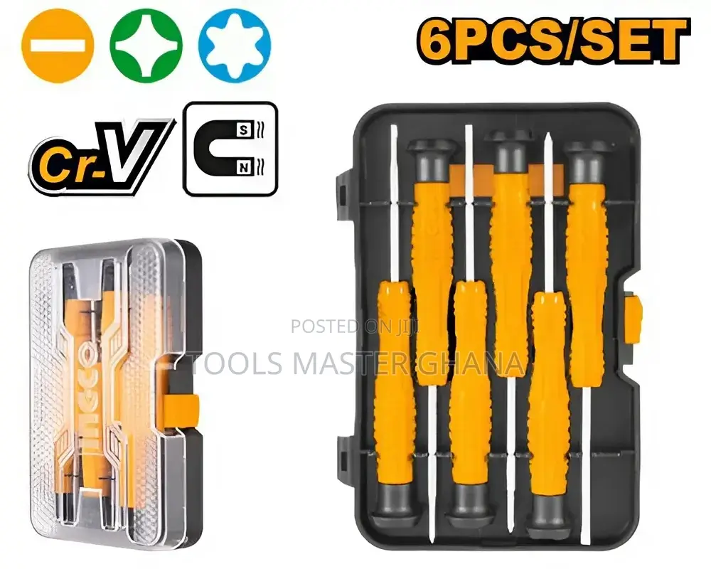 6pcs Precision Screwdriver Set - Hksd0618