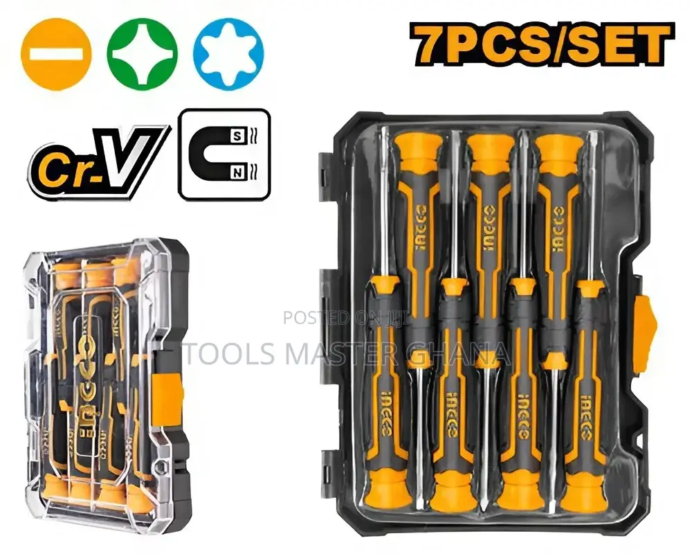 7 Pcs Precision Screwdriver Set - Hksd0718