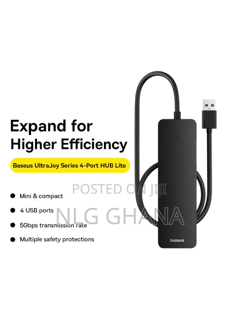 Ultrajoy Series 4-Port Hub Lite Adapter Usb-a to 4 Tvx17167
