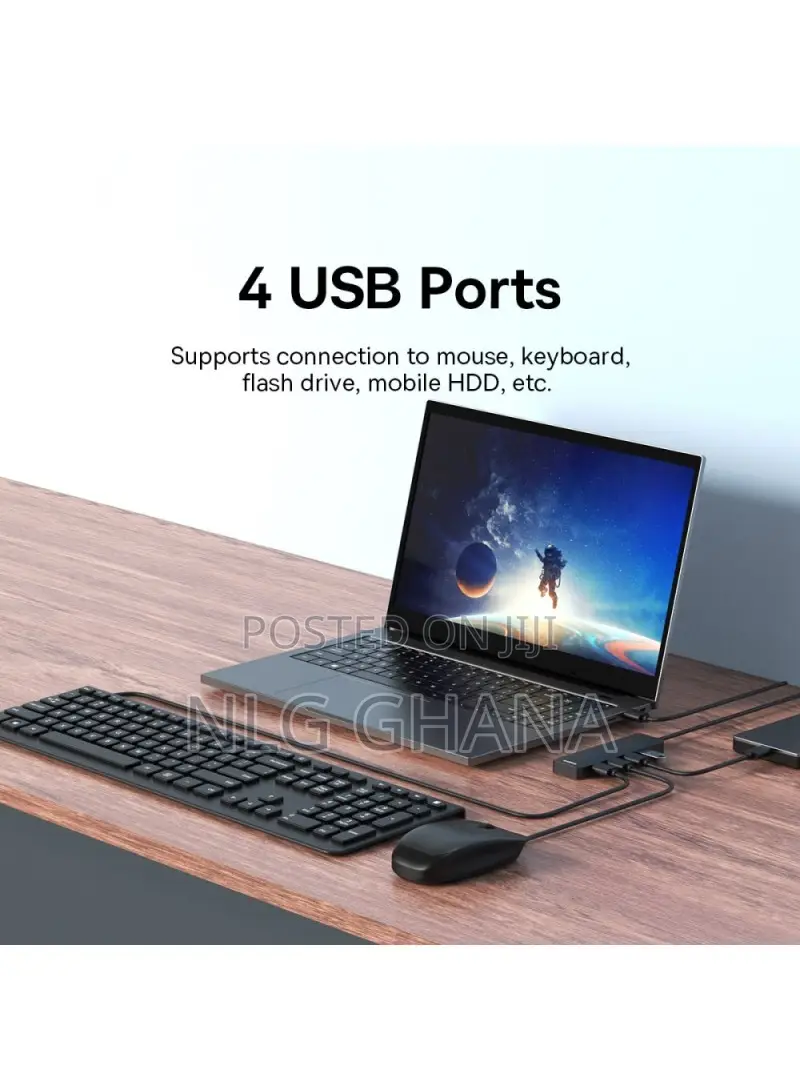Ultrajoy Series 4-Port Hub Lite Adapter Usb-a to 4 Tvx17167