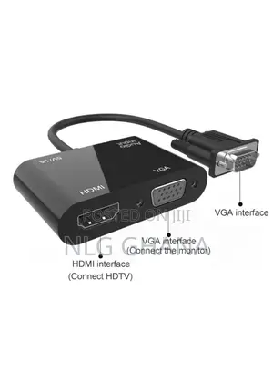1080P VGA to Hdmi+Vga With Audio Converter 5138hv Tvx17229