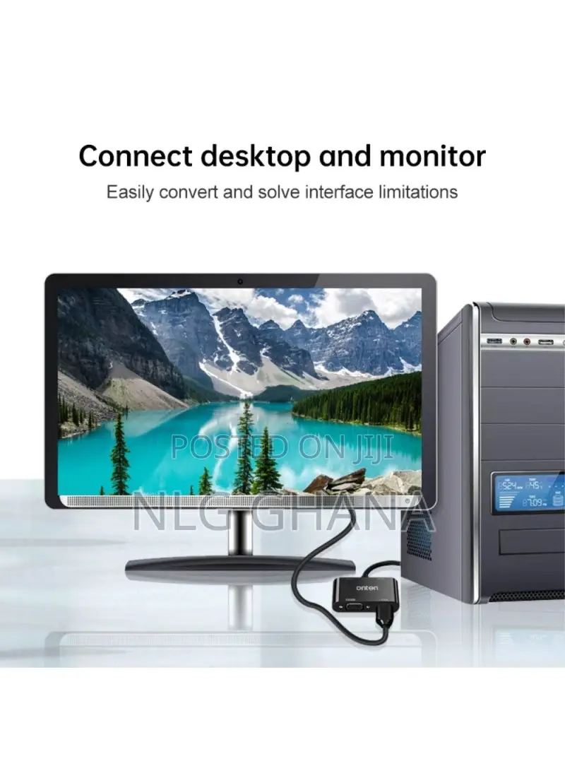 1080P VGA to Hdmi+Vga With Audio Converter 5138hv Tvx17229