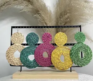Raffia Earrings