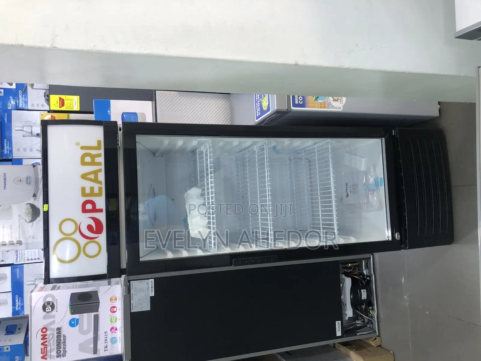 Pearl 300litres Display Freezer Available Brand New as Seen