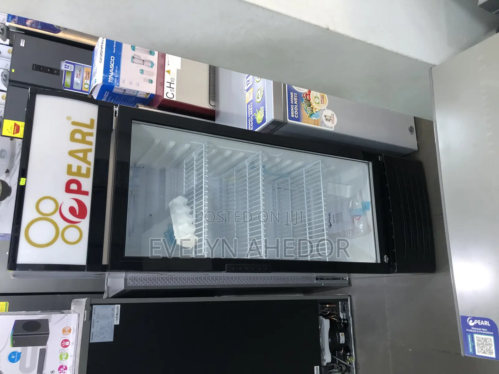 Pearl 300litres Display Freezer Available Brand New as Seen
