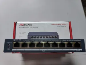 Hikvision Switch Poe 8 Ports Managed Fast Ethernet 1uplink