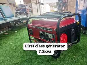 Validated 7.5kva Japan Honda Petrol House Generator 7.5kva