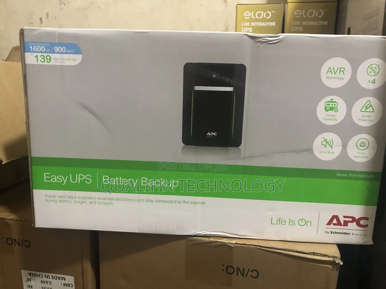 Battery Backup Ups in Accra Metropolitan - Computer Hardware, Qualifix ...