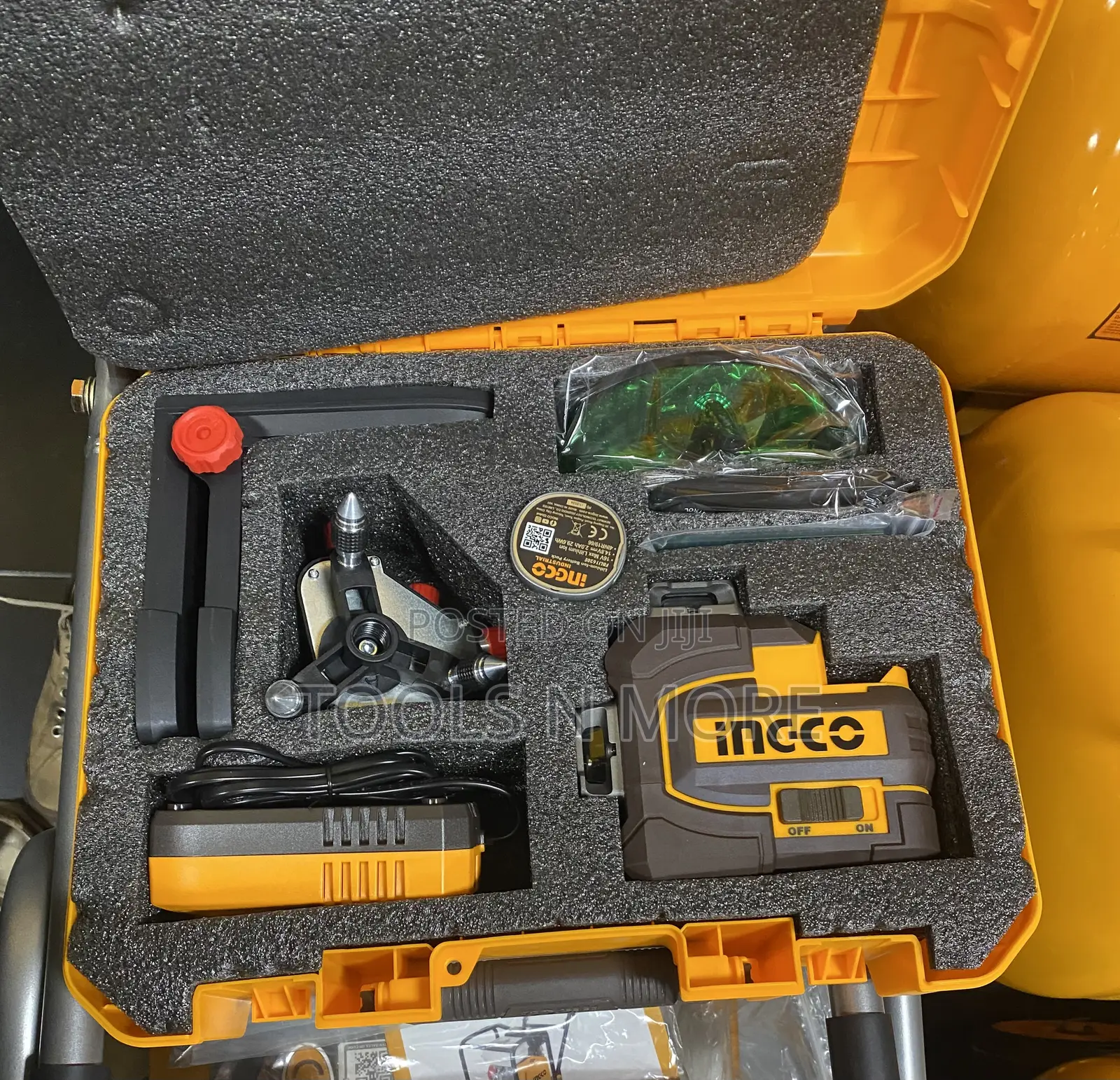 Ingco Cordless 3d Laser Level 16v