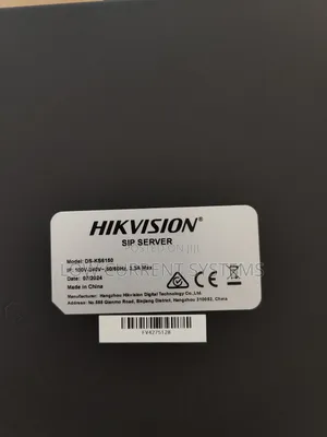 Hikvision Ip PBX Voip - Support All Ip Phone 50 User Network Ds-Ks6150