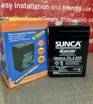 6v 4.5ah Sealed Rechargeable Acid Battery
