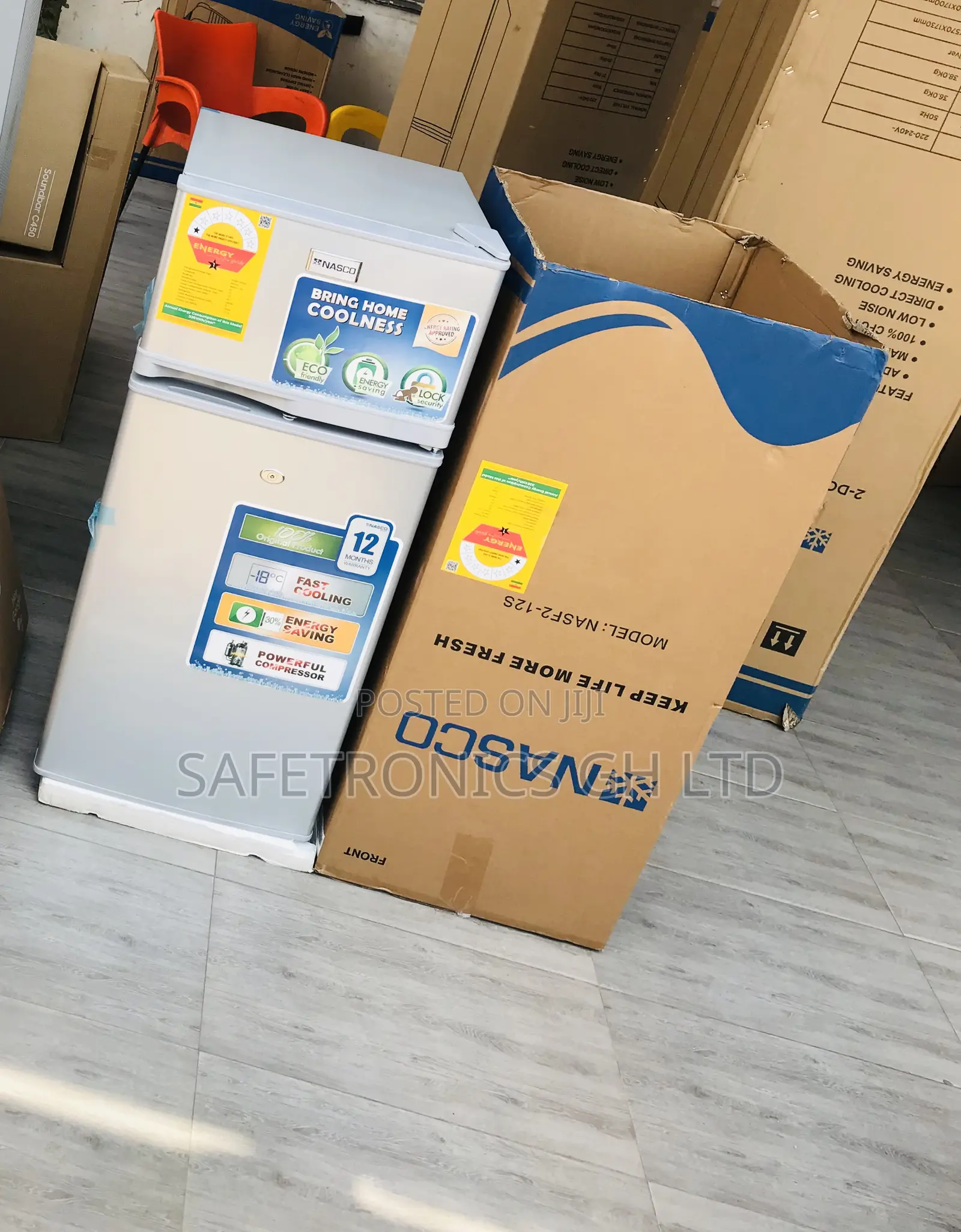 Shop Reliable Top Freezer Nasf2-12fl Nasco 95L Doubledoor