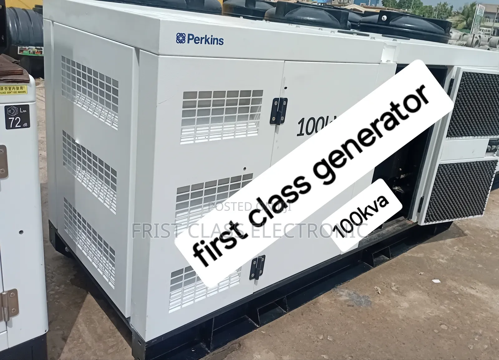 100kva Waterproof Diesel Genset