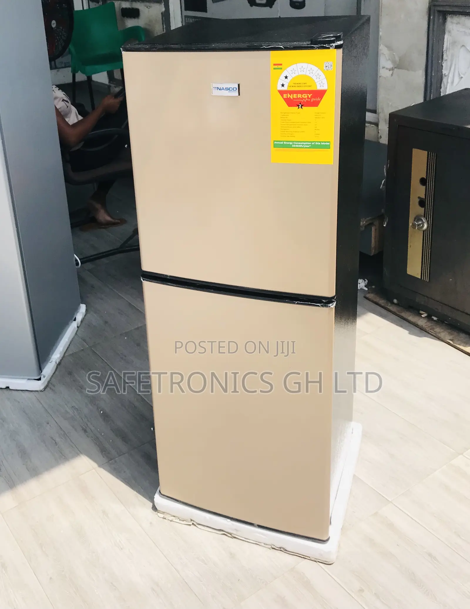 Original Quality Top Freezer 90L Doubledoor Nasd2-18fl Gold