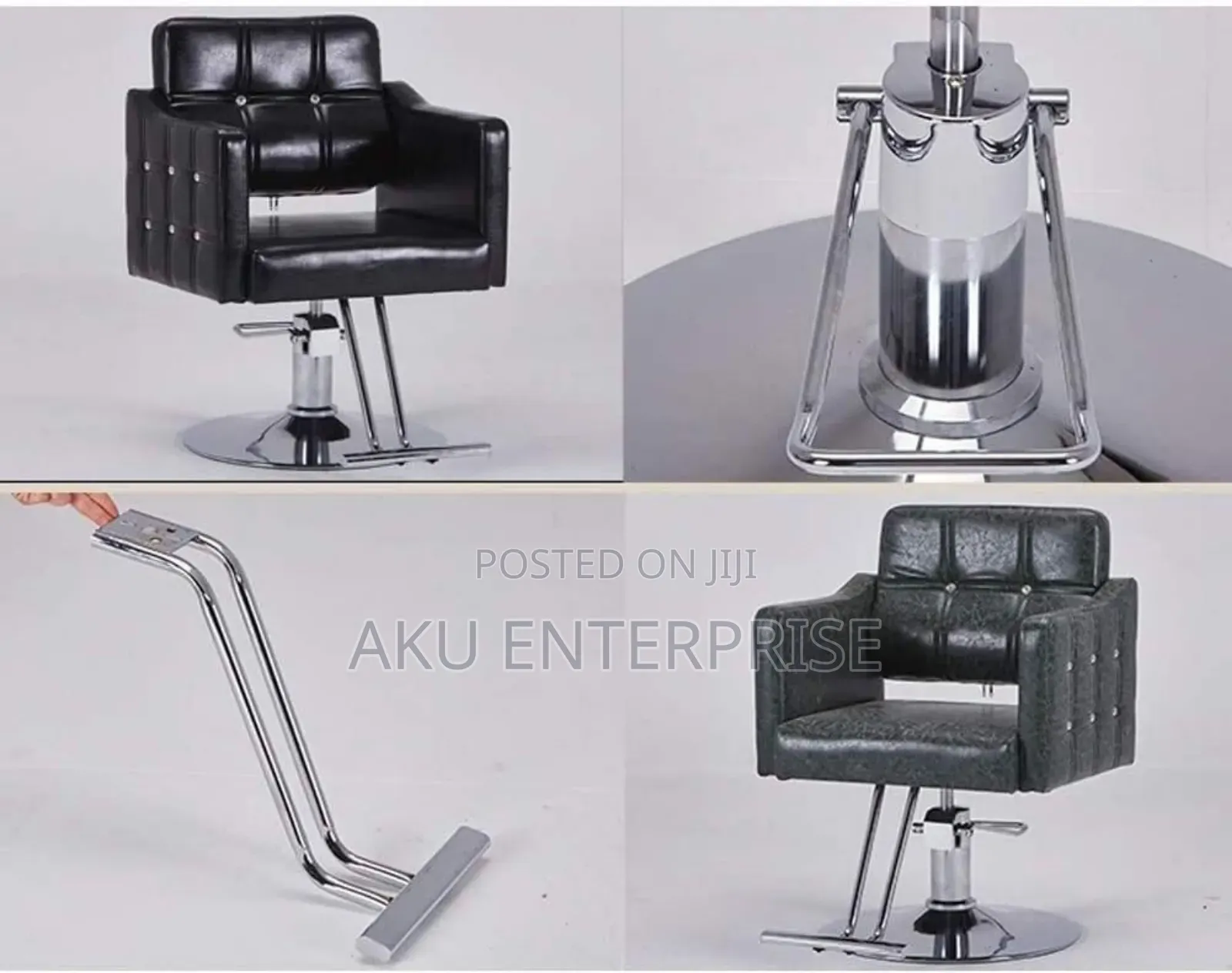 Salon Recliner Barber Chair Hair Styling Tattoo Chair