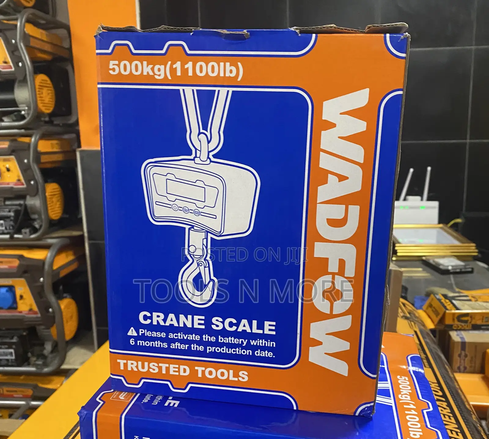 Wadfow Digital Crane Scale 500kg