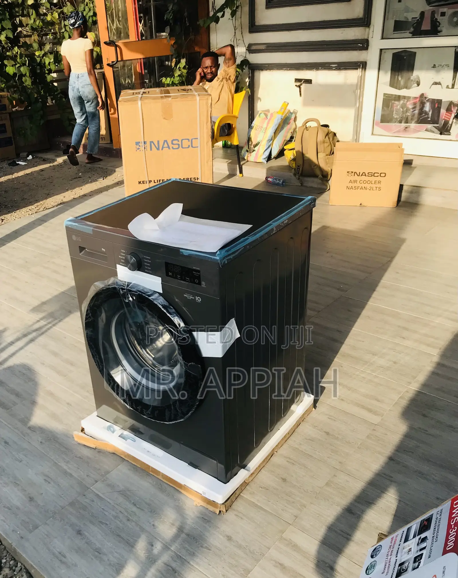 Laundry Made Easy With LG 8kg Fully Auto Washing Machine.
