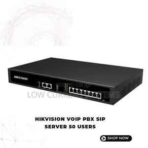 Hikvision Ip PBX Voip - Support All Ip Phone 50 User Network Ds-Ks6150