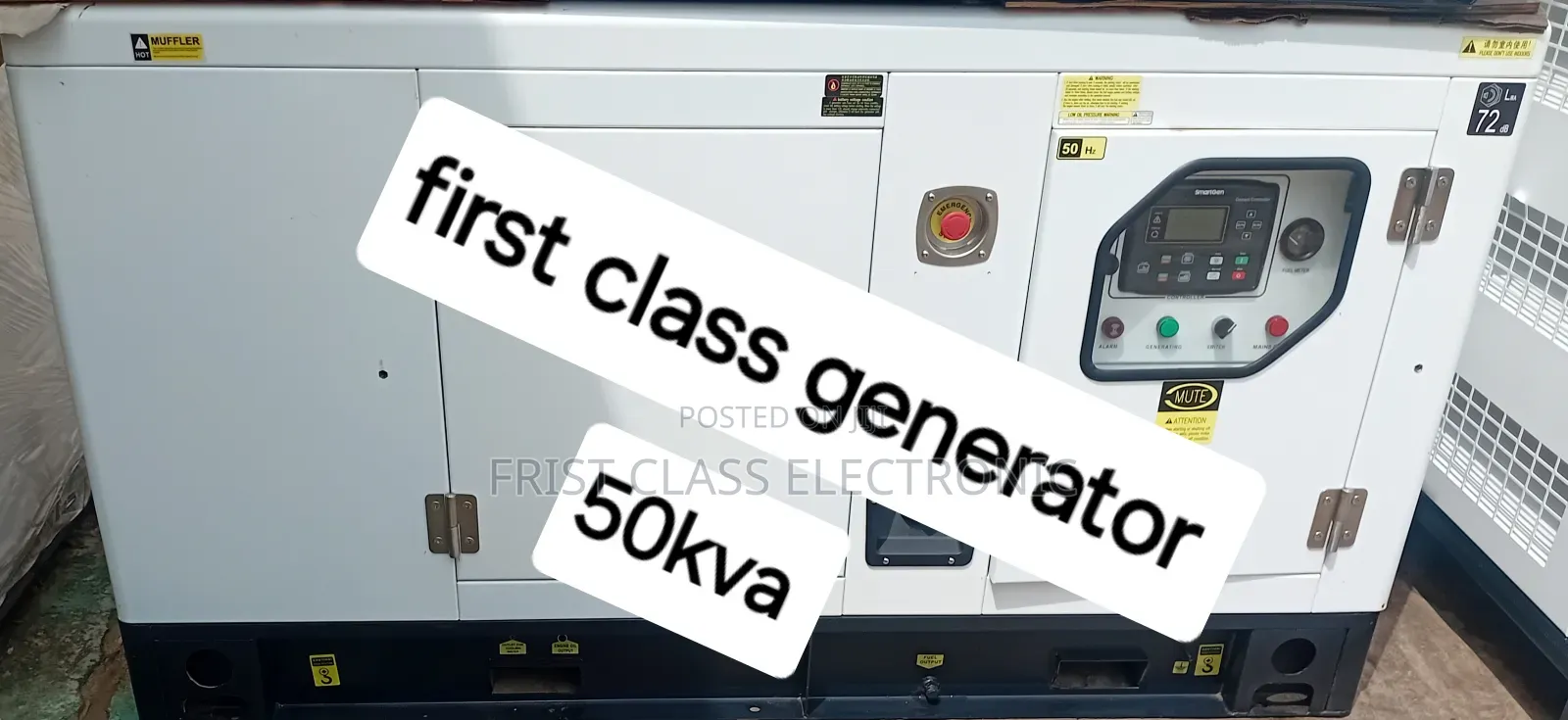 Super Efficient 50kva Silent Diesel Generator