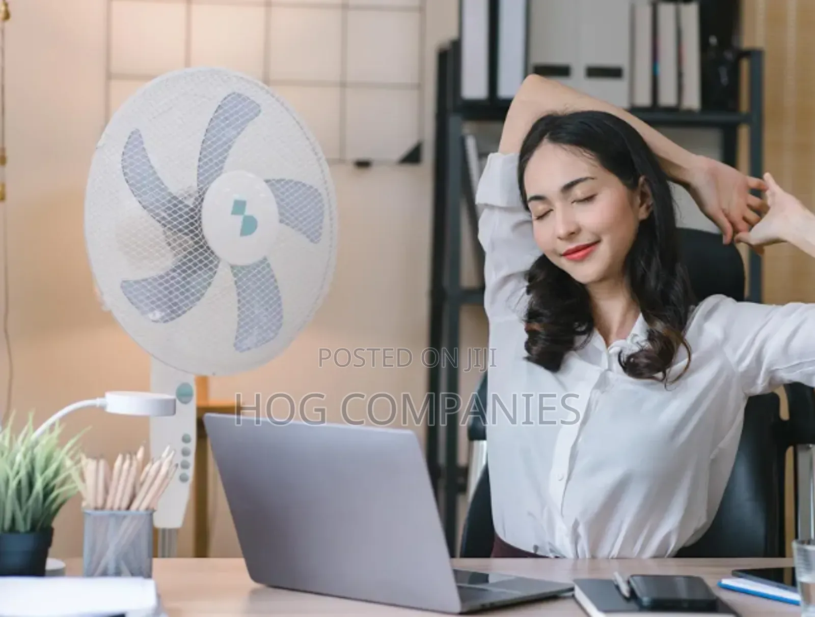 Rechargeable Solar Fan