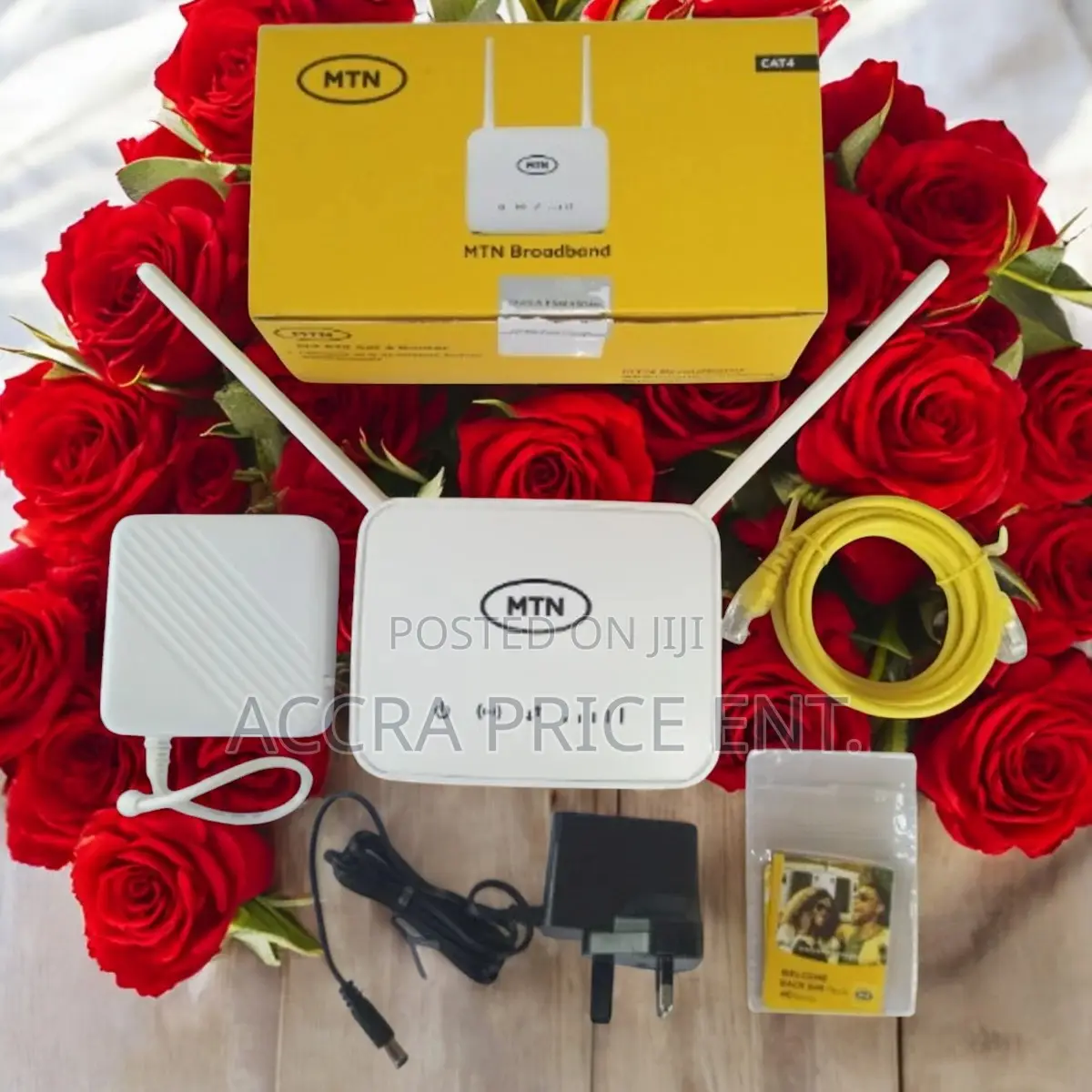 MTN Universal Broadband 4g Router + Backup Battery (Code.783