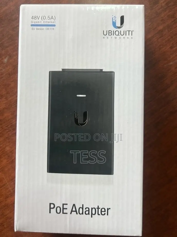 Ubiquiti Poe Adapter Poe 48v (0.5a)