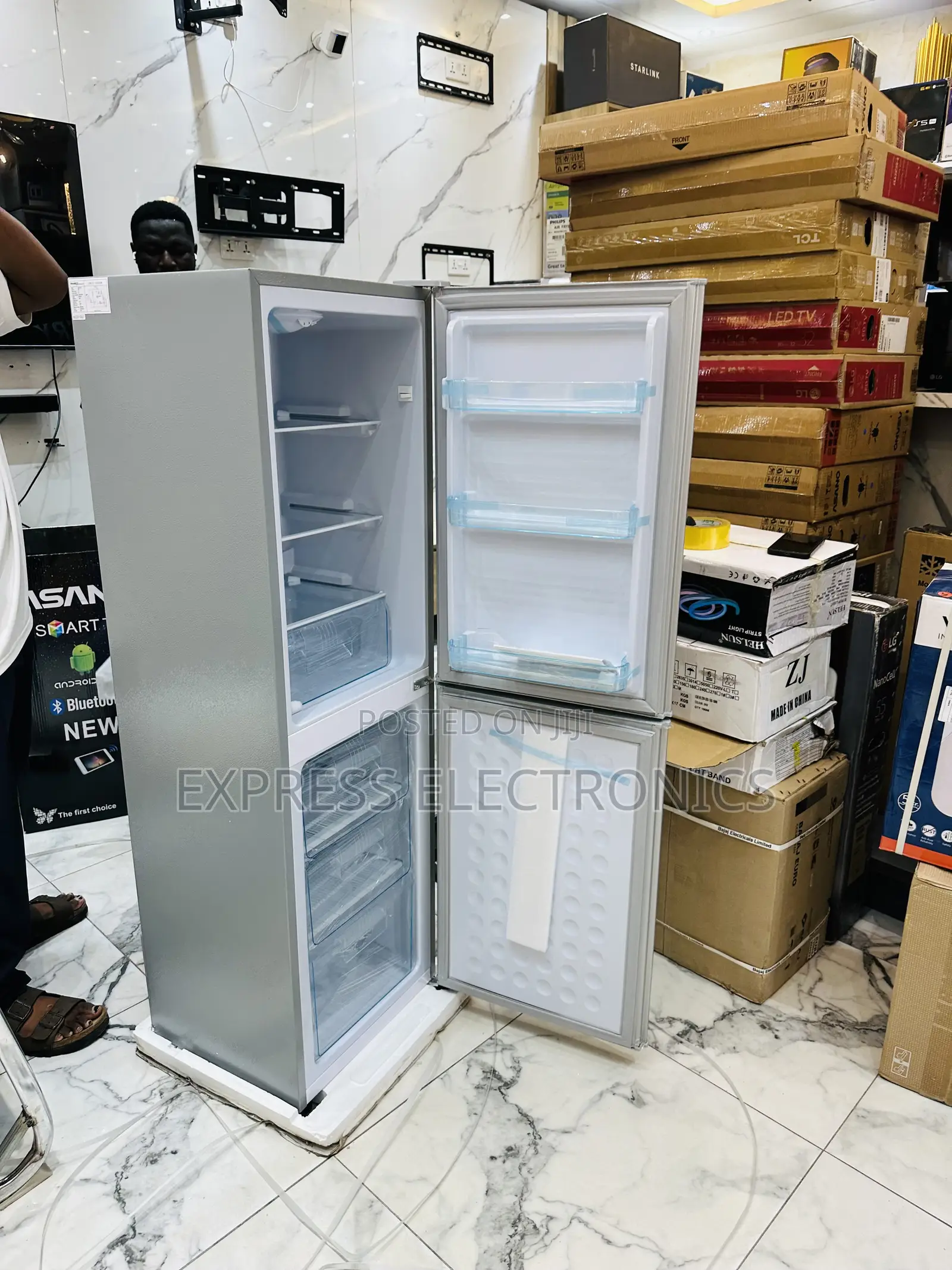 Chill Great  Refrigerator Double Door Fridge Nasd2-20fl