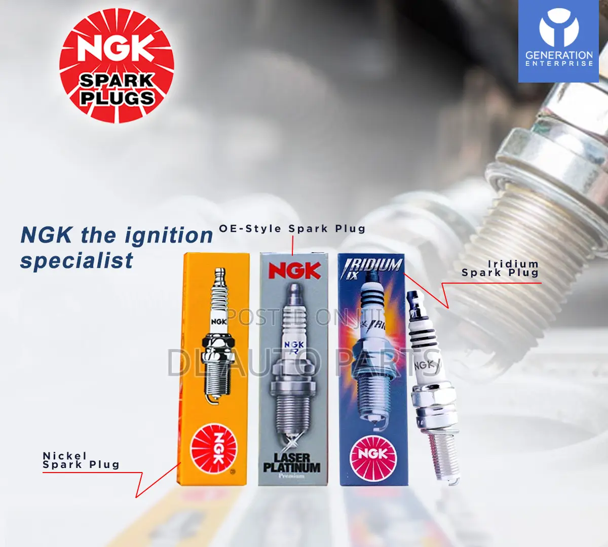 Laser Platinum Spark Plugs
