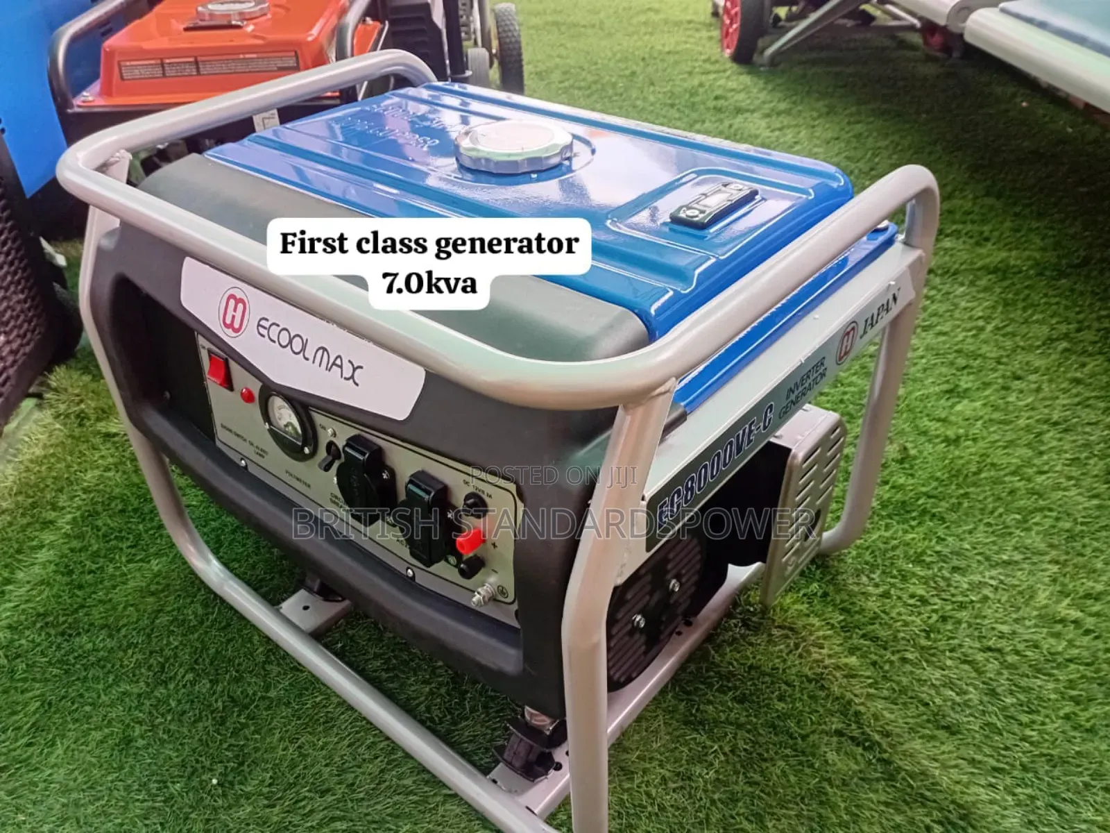 Commercial Use Ecoolmax Petrol 7.0kva 8000watt Petrol 7kva