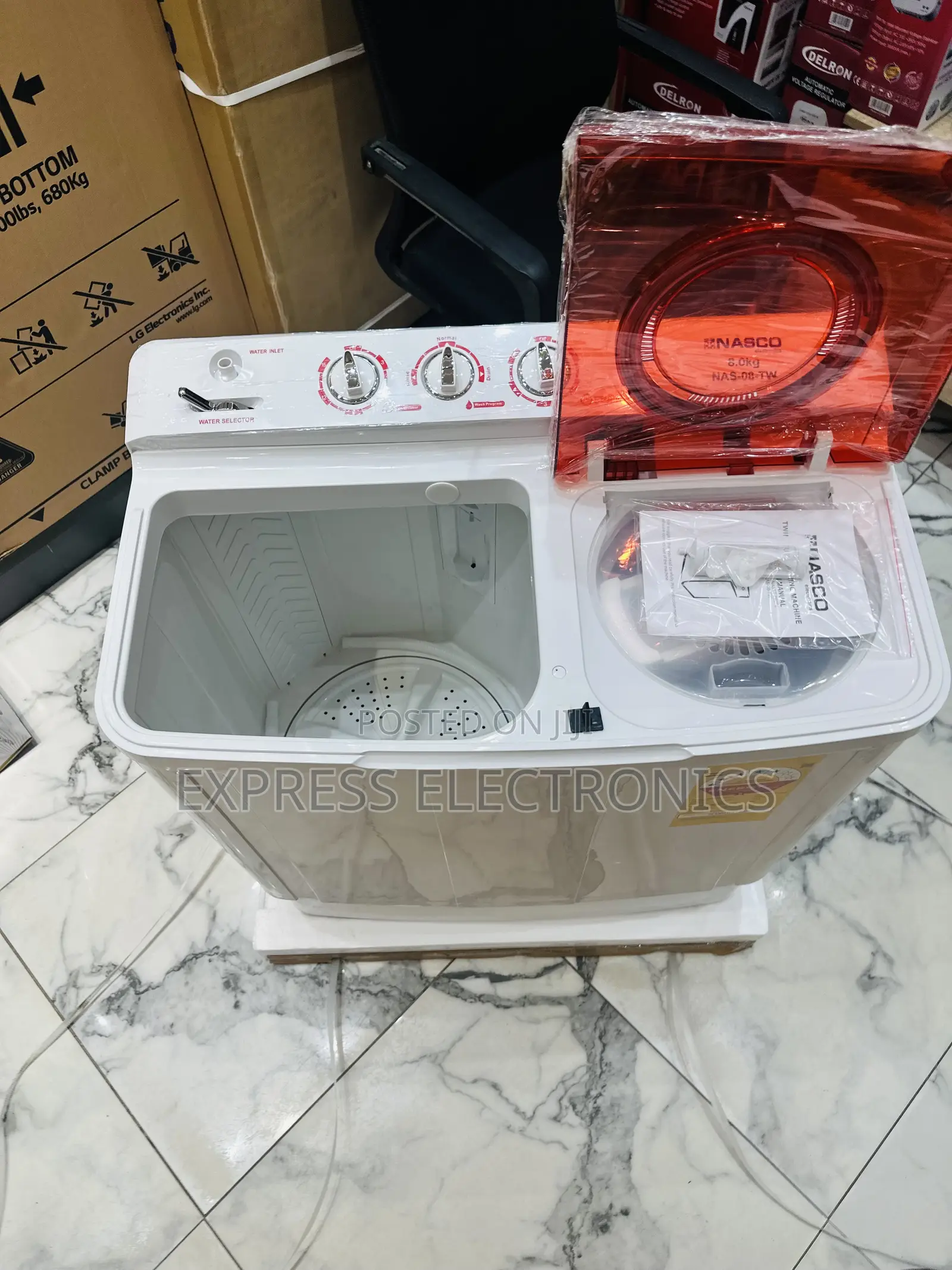 Semi Automatic Topload 8kg Nasco