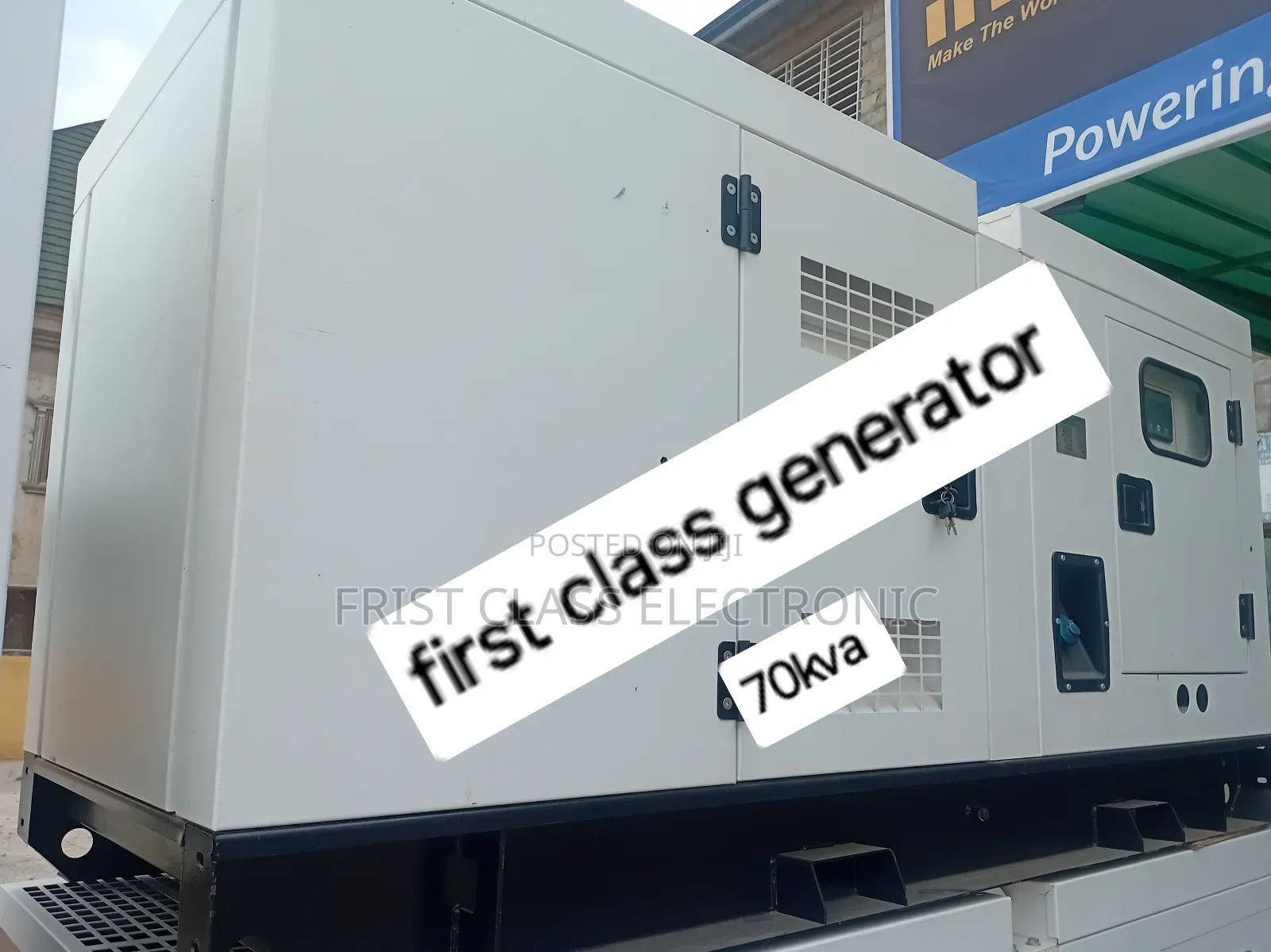 Highly Capacitated 70kva Diesel Genset