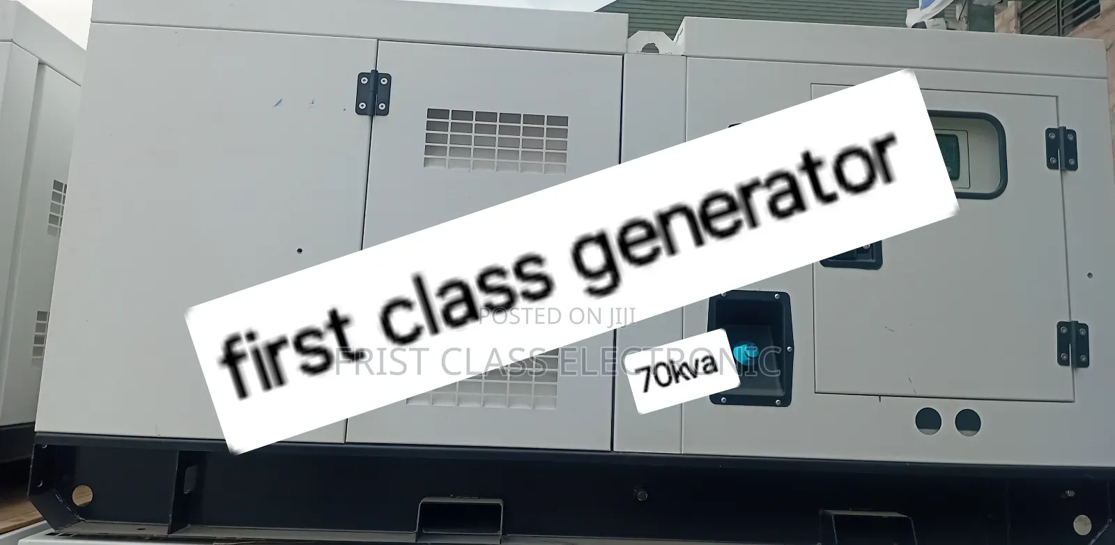 Reliable and Durable 70kva Diesel Genset With Less Noise