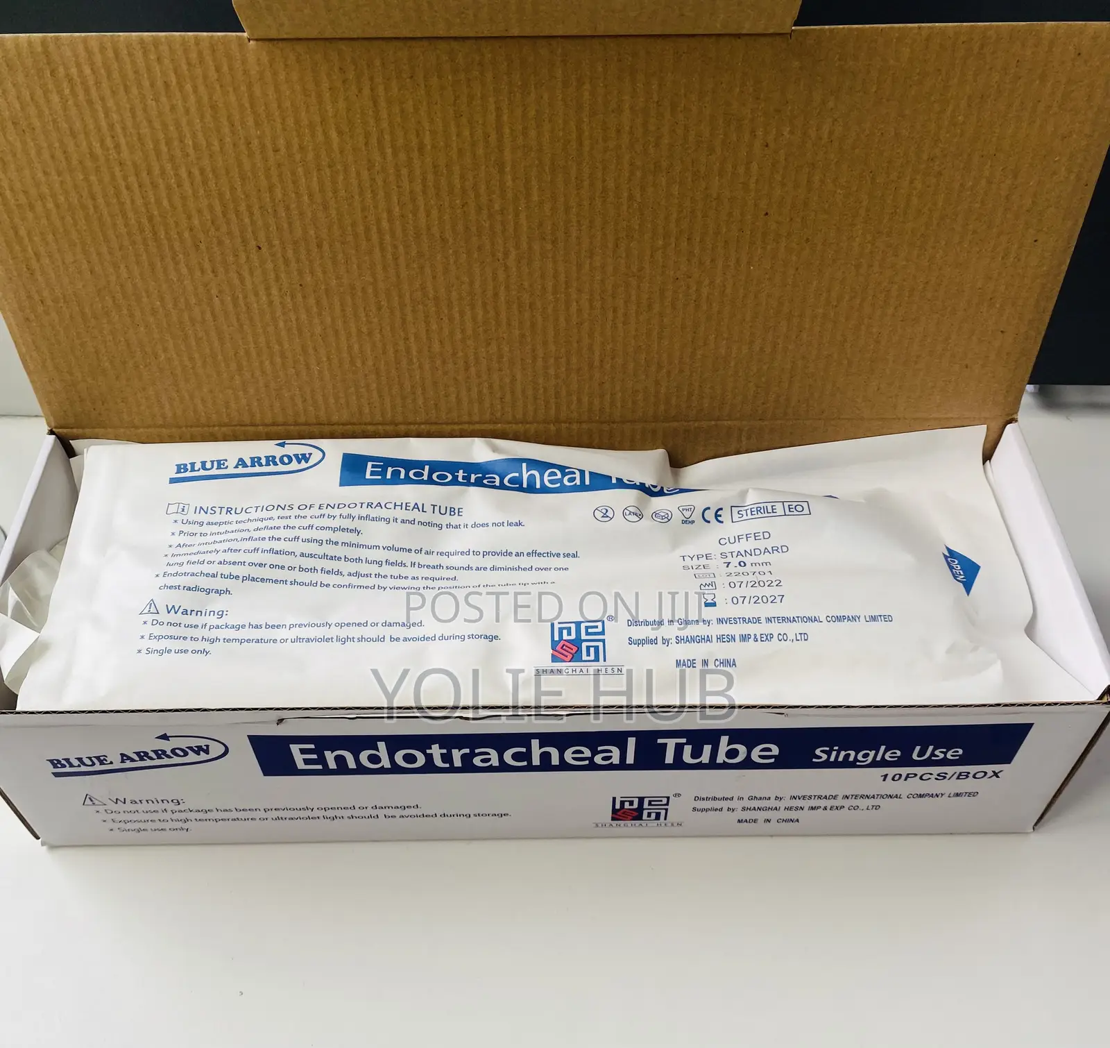 Endotracheal Tube ( All Sizes )