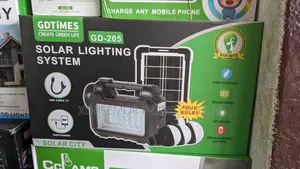 Gd-205 Solar and Electric Light System