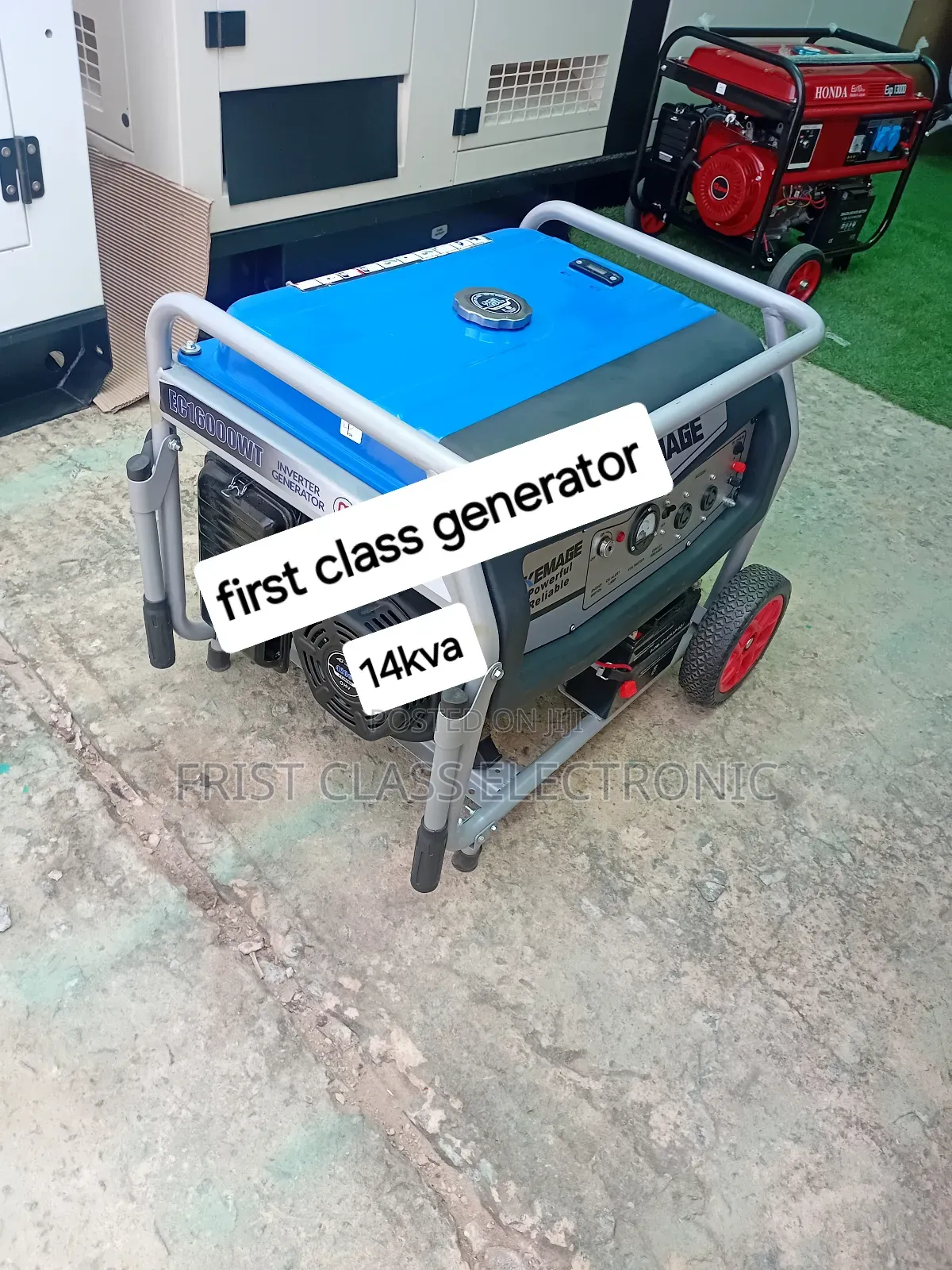 Approved and Effective 14kva Petrol Genset