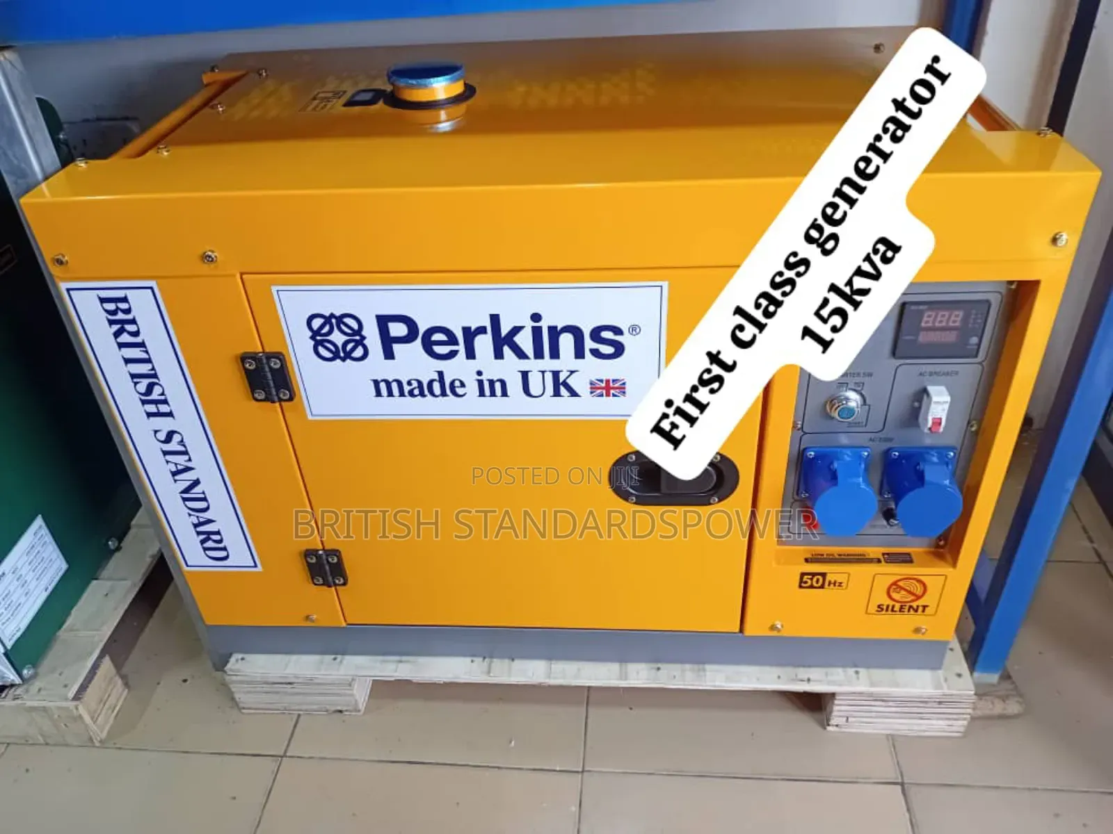 Guaranteed Perkins Diesel 15kva 16500watt Silent 15kva
