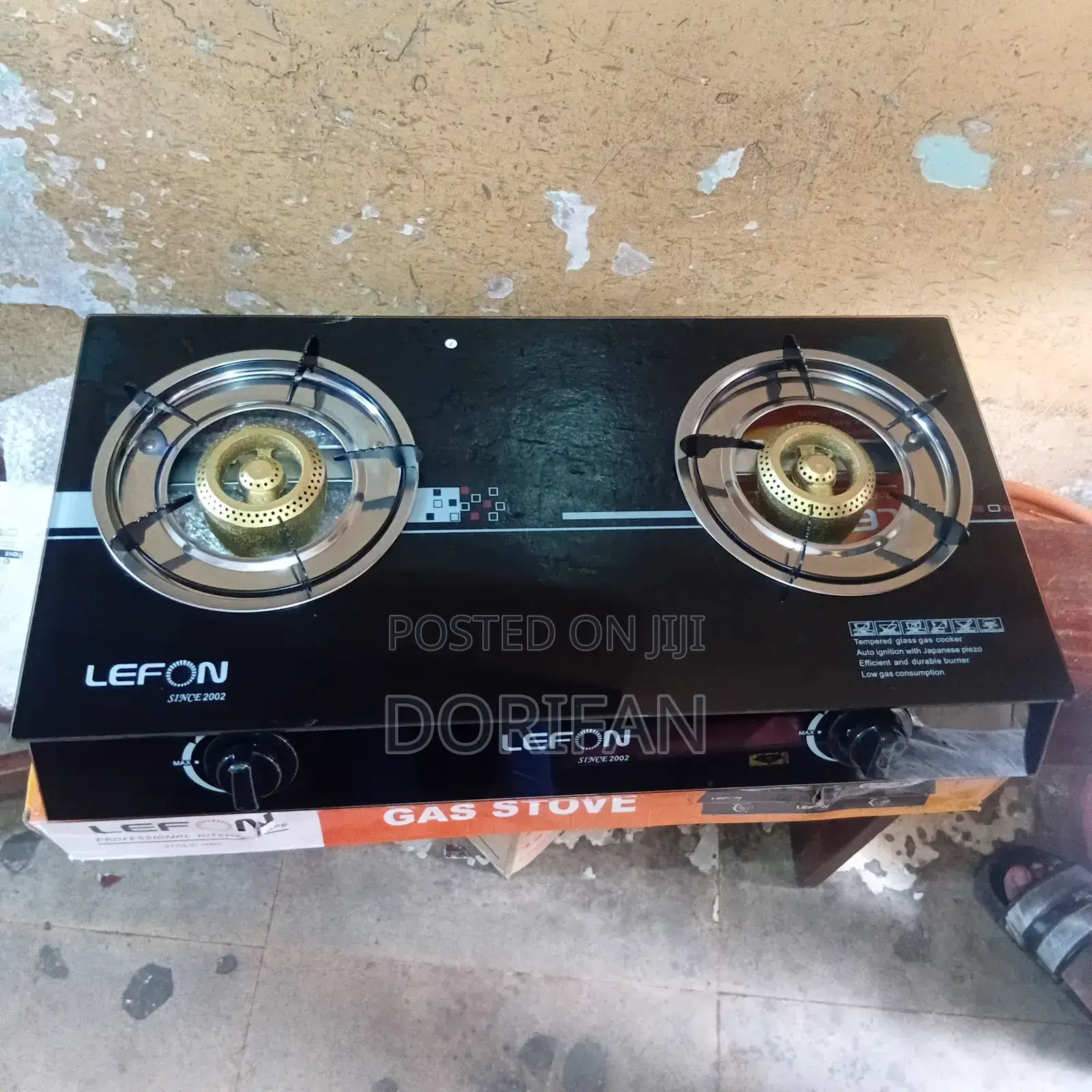 2burner Glass Stove