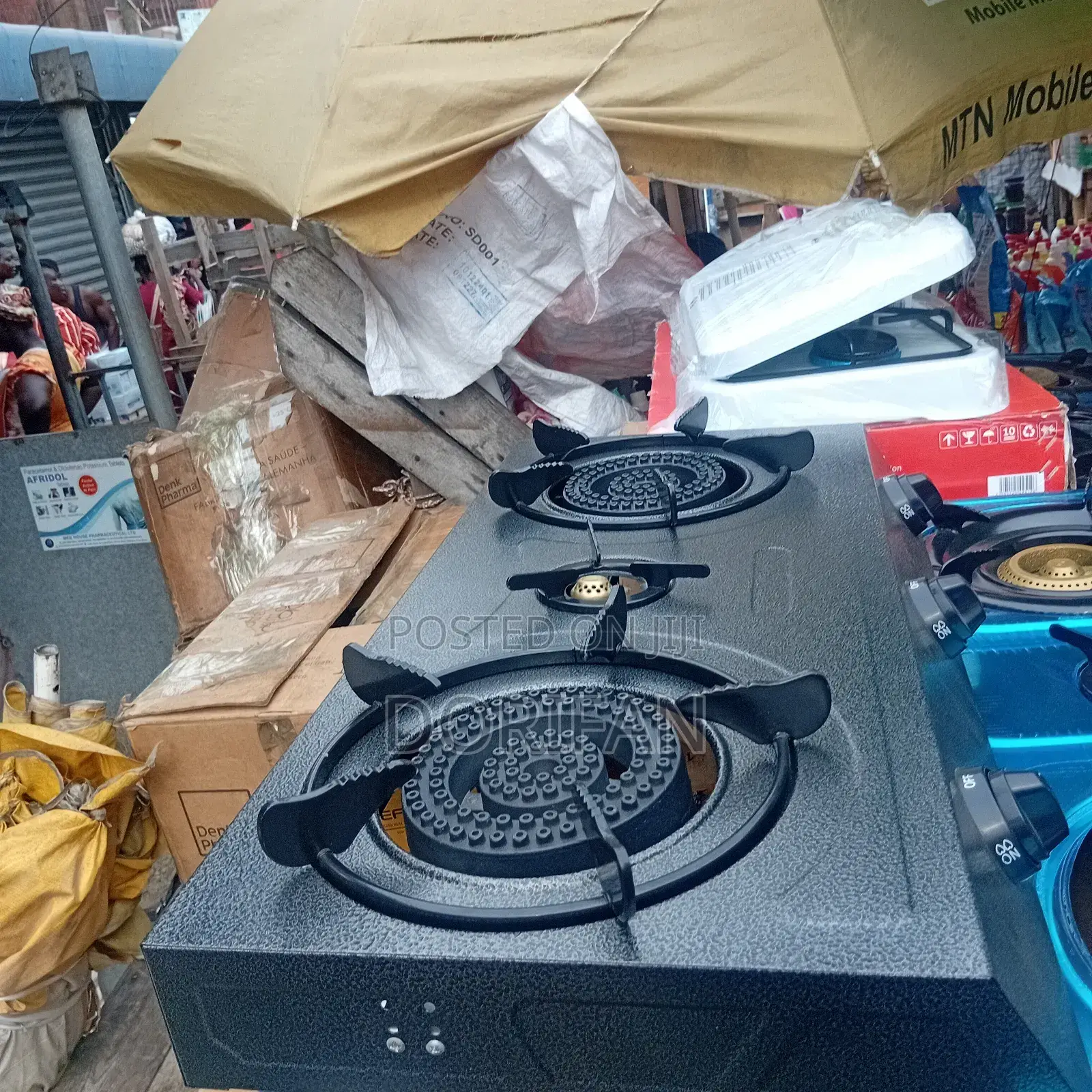 3burner Stainless Hard Body Stove