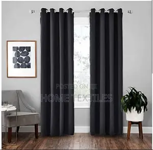 Photo - Black Out Black Curtains Available for Your Rooms and Office