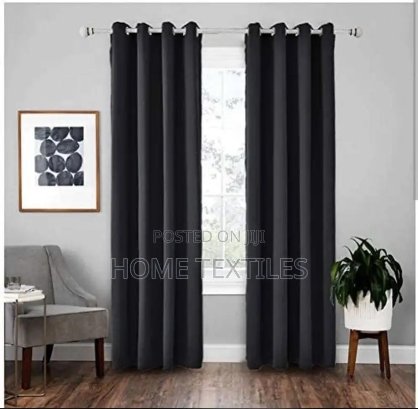 Black Out Black Curtains Available for Your Rooms and Office