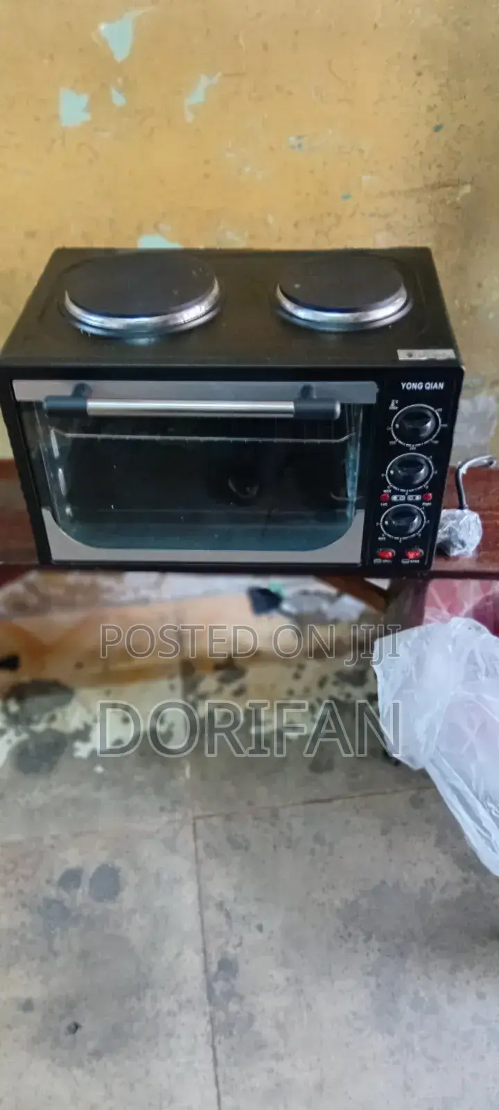 Original Electric Oven With Hot Plate
