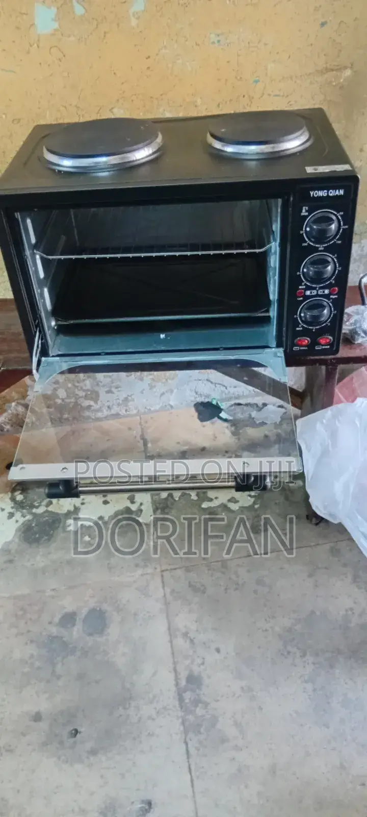 Original Electric Oven With Hot Plate