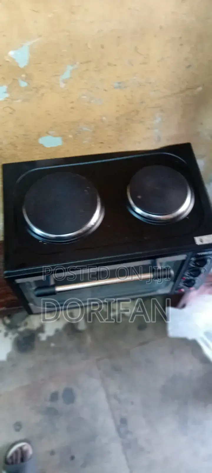 Original Electric Oven With Hot Plate