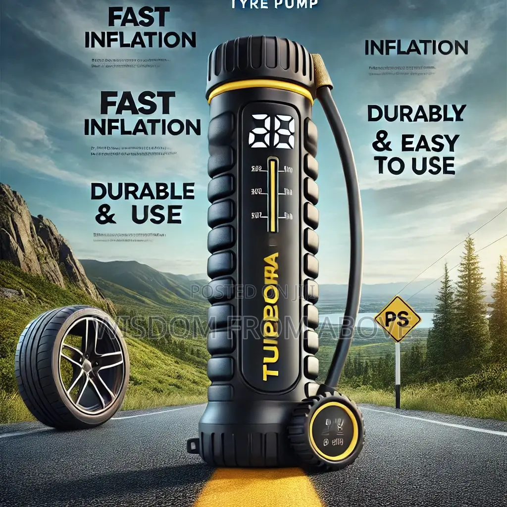 Turboair Tyre Pump – Fast, Durable Reliable Inflation