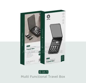 6 in 1 Multi Functional Travel Box -Green Lion
